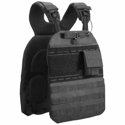 Weighted Vest, Adjustable 40 lb Capacity, 1000D Nylon