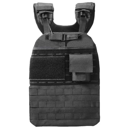 Weighted Vest, Adjustable 40 lb Capacity, 1000D Nylon