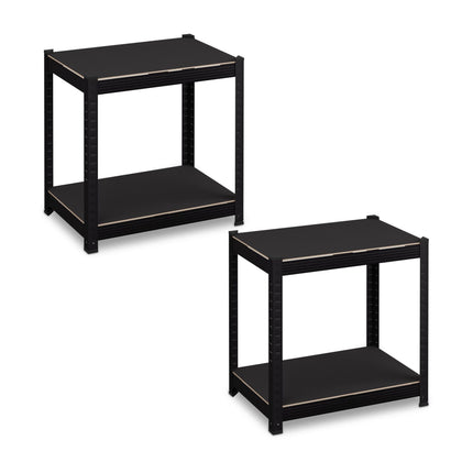 Weight shelf with 4 levels
