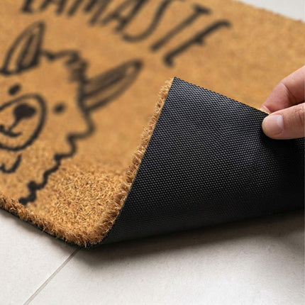 Welcome Coir Doormat, Non-Slip, 60x40 cm