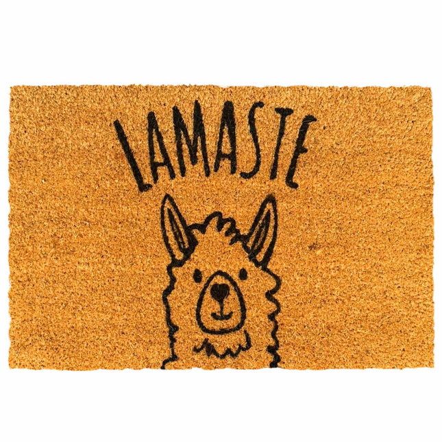 Welcome Coir Doormat, Non-Slip, 60x40 cm
