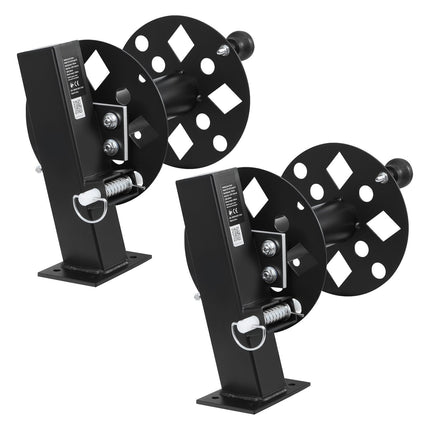 Welding Cable Reels, 2-Pack Steel with Locking Pin