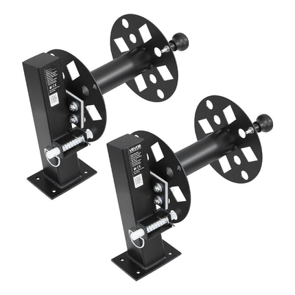 Welding Cable Reels, 2-Pack Steel with Locking Pin