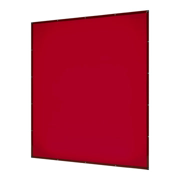 Welding Curtains 2-Pack, 6x8 Ft Vinyl, UV6, Red