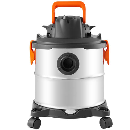 Wet Dry Shop Vacuum, 20L Stainless Steel, 6 Peak HP