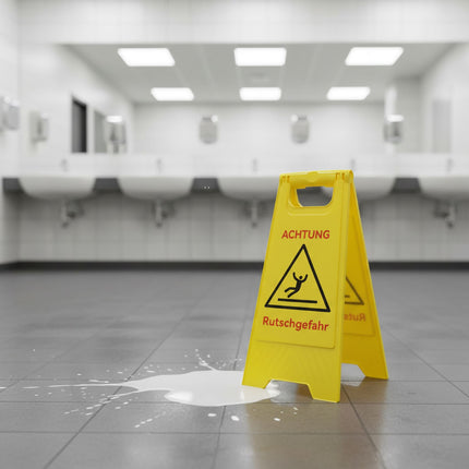 Wet Floor Warning Signs, Set of 2, Folding Design
