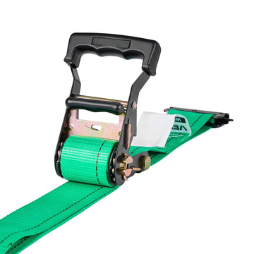 Wheel Chock Tie-Down Kit, 2-Inch x 96-Inch Straps