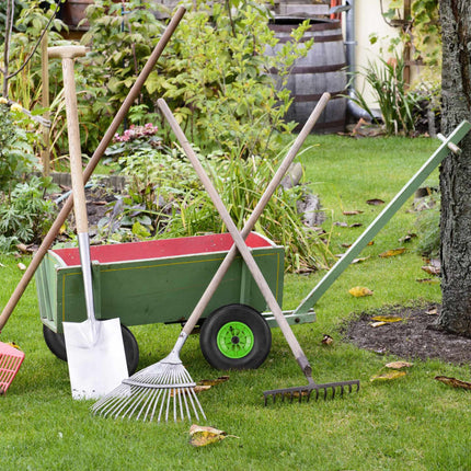 Wheel barrow set of 2 with hose