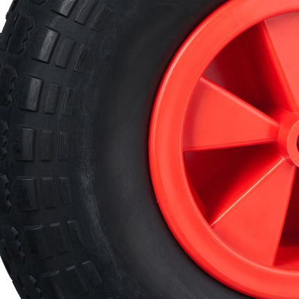 Wheelbarrow wheel 3.50-6 with profile