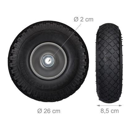 Wheelbarrow wheels 2 pcs.