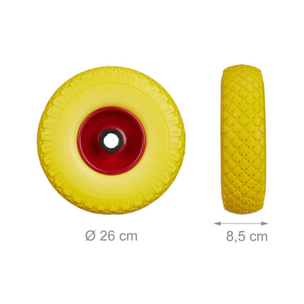 Wheelbarrow wheels 2 pcs.