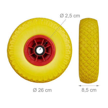 Wheelbarrow wheels 2 pcs.
