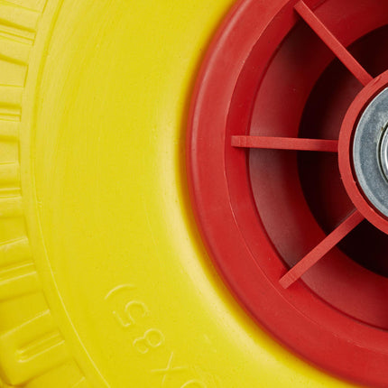 Wheelbarrow wheels PU rubber, 2 pcs.