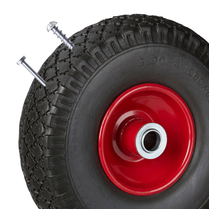 Wheelbarrow wheels PU rubber, 2 pcs.