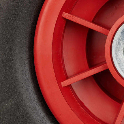 Wheelbarrow wheels PU rubber, 2 pcs.