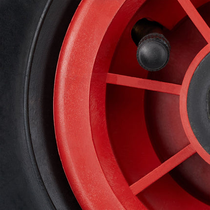 Wheelbarrow wheels PU rubber, 2 pcs.