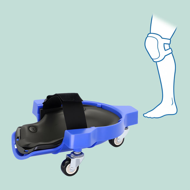 Wheeled Knee Pads for Flooring and Repairs