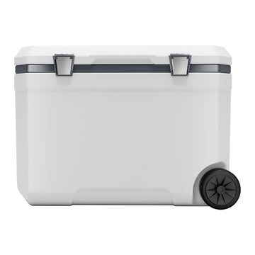 Wheeled Portable Cooler 45 QT, 60-Hour Ice Retention