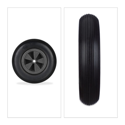 Wheel for wheelbarrow 3.50-6 in black
