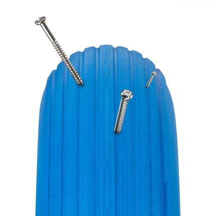 Wheel for wheelbarrow 3.50-6 in blue/red