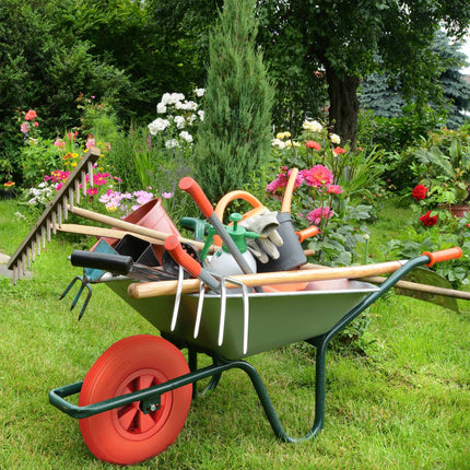 Wheel for wheelbarrow 3.50-6 in red