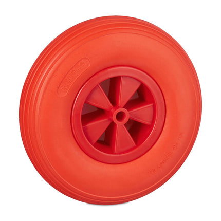 Wheel for wheelbarrow 3.50-6 in red