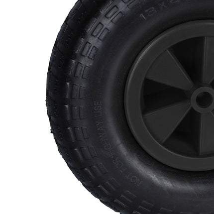 Wheel for wheelbarrow 4.00-6 in black
