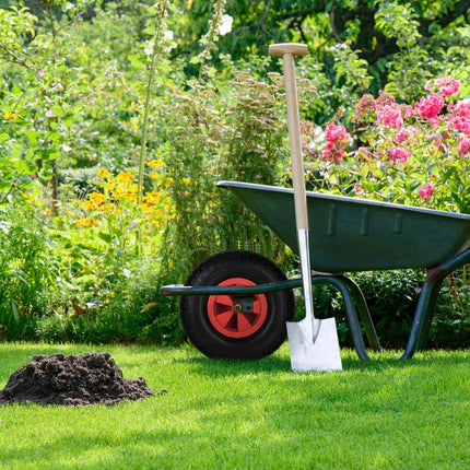 Wheel for wheelbarrow 4.00-6 in black/red
