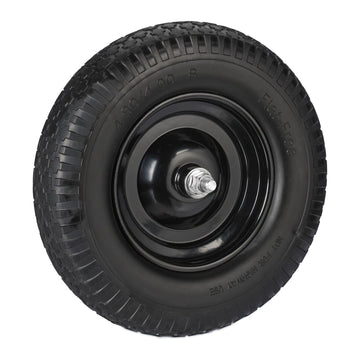 Wheel for wheelbarrow 4.00-8 with axle