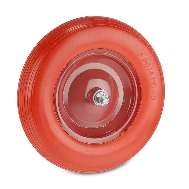 Wheel for wheelbarrow 4.80 4.00-8 + axle