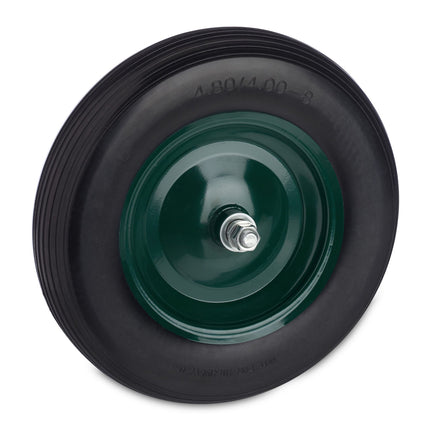 Wheel for wheelbarrow 4.80 4.00-8 + axle