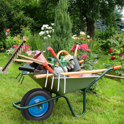 Wheel for wheelbarrow 4.80 4.00-8 + axle
