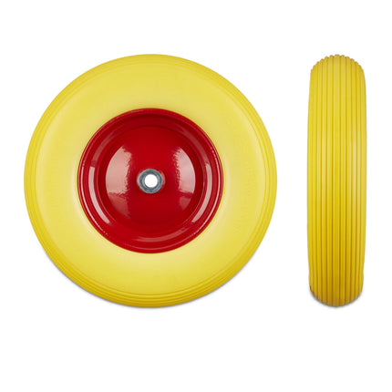 Wheel for wheelbarrow 4.80 4.00-8 solid rubber