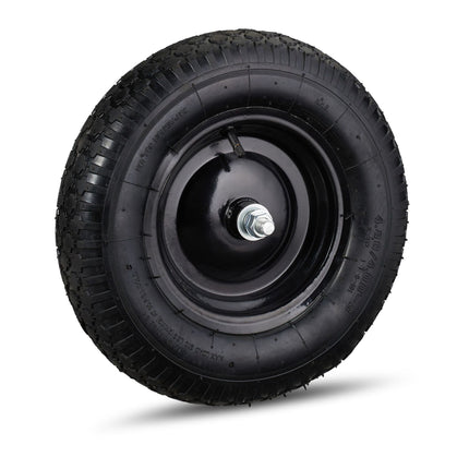 Wheel for wheelbarrow 4.80 4.00-8 with axle