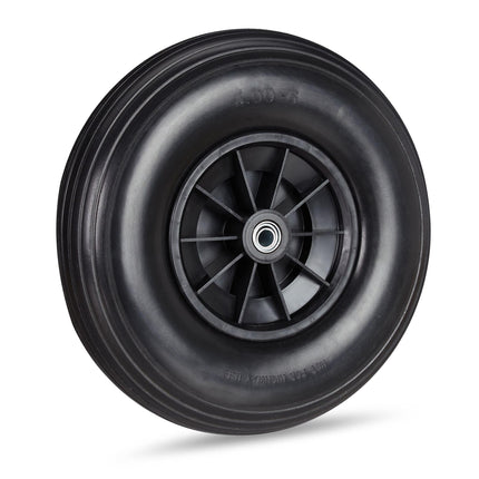 Wheel for wheelbarrow solid rubber 4.00-6