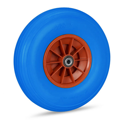 Wheel for wheelbarrow solid rubber 4.00-6