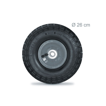 Wheel set for hand truck 2 pcs 3.5-4