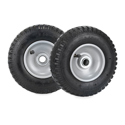 Wheels for wheelbarrow 2.50-4 in sets of 2