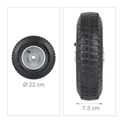 Wheels for wheelbarrow 2.50-4 in sets of 2