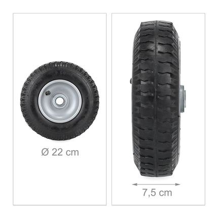 Wheels for wheelbarrow 2.50-4 in sets of 2
