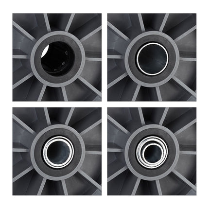 Wheels for wheelbarrow 4.80 4.00-8 with adapters
