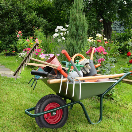 Wheels for wheelbarrow with pneumatic tires 4.00-8