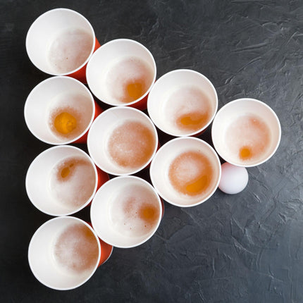 White Beer Pong Balls Set of 100
