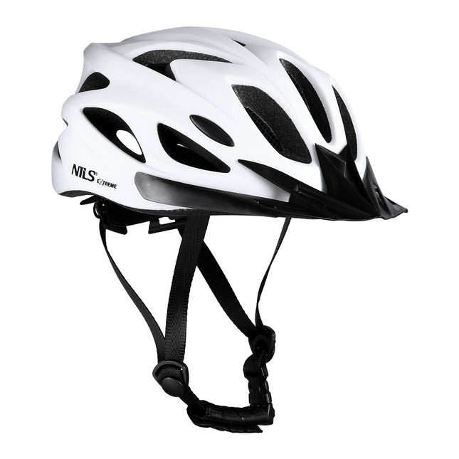 White Bicycle Helmet, Size L (55-61cm)