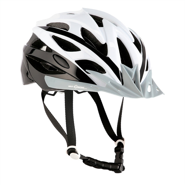White-Black Size L Helmet, 59-65cm