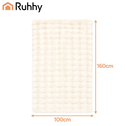 White Blanket 160x100 cm – Soft, Durable, Polyester