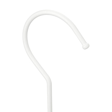 White Boot Hooks - Set of 5