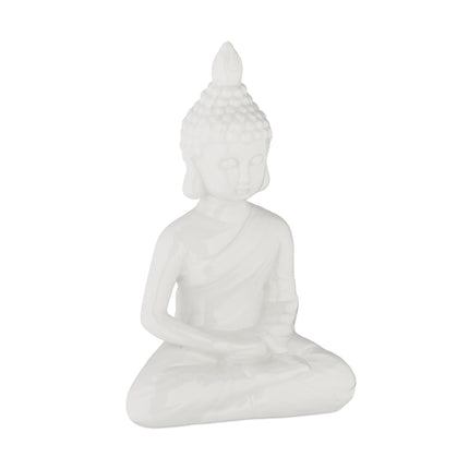 White Buddha figure 17 cm
