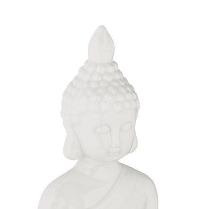 White Buddha figure 17 cm