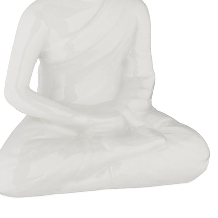 White Buddha figure 17 cm